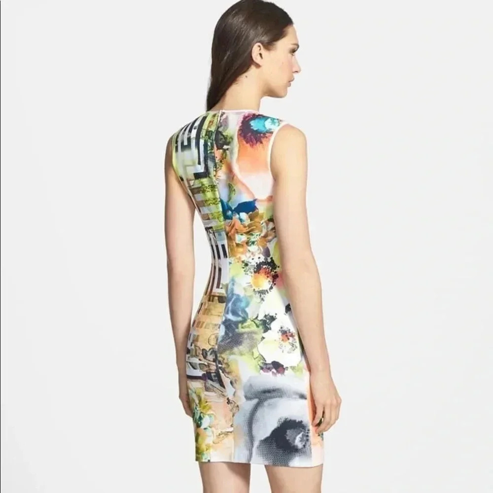 Clover Canyon Floral Maze Neoprene Dress - Picture 4 of 16